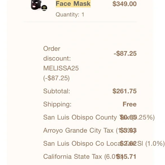 Bon Charge Red Light Face Mask - Picture 3 of 3